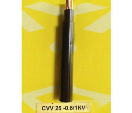  Dây cáp điện Cadivi CVV-25-0.6/1kV Cu/PVC/PVC