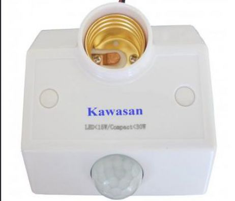 Đui đèn cảm ứng hồng ngoại KAWASAN.SS682