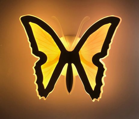 Đèn vách hình bướm cánh cam KHT1.M2560Y